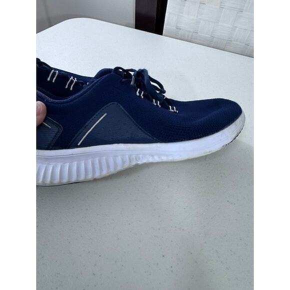 "FILA" Men's Athletic Sneakers, Navy, No Insole, Size 12, Washed, Prer-owned - Picture 6 of 12